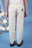 One Friday Kids Boys 100% Cotton Beige Cotton Trouser With Side & Back Pockets - One Friday World