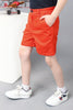 One Friday Kids Boys Red Cotton Shorts - One Friday World