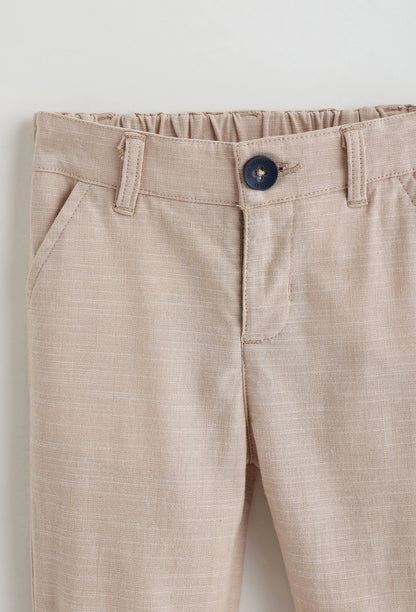 Baby Boy Beige Trouser