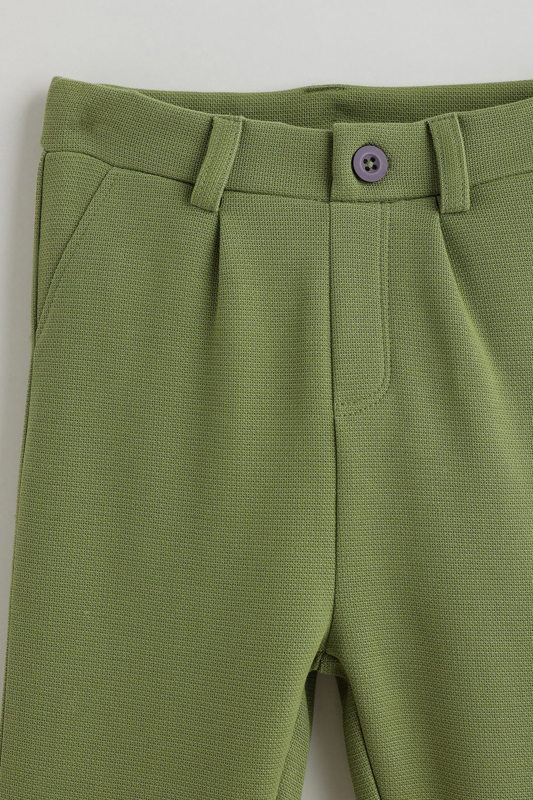 Kids Boys White & Green Short Sleeve Clothing Set By One Friday