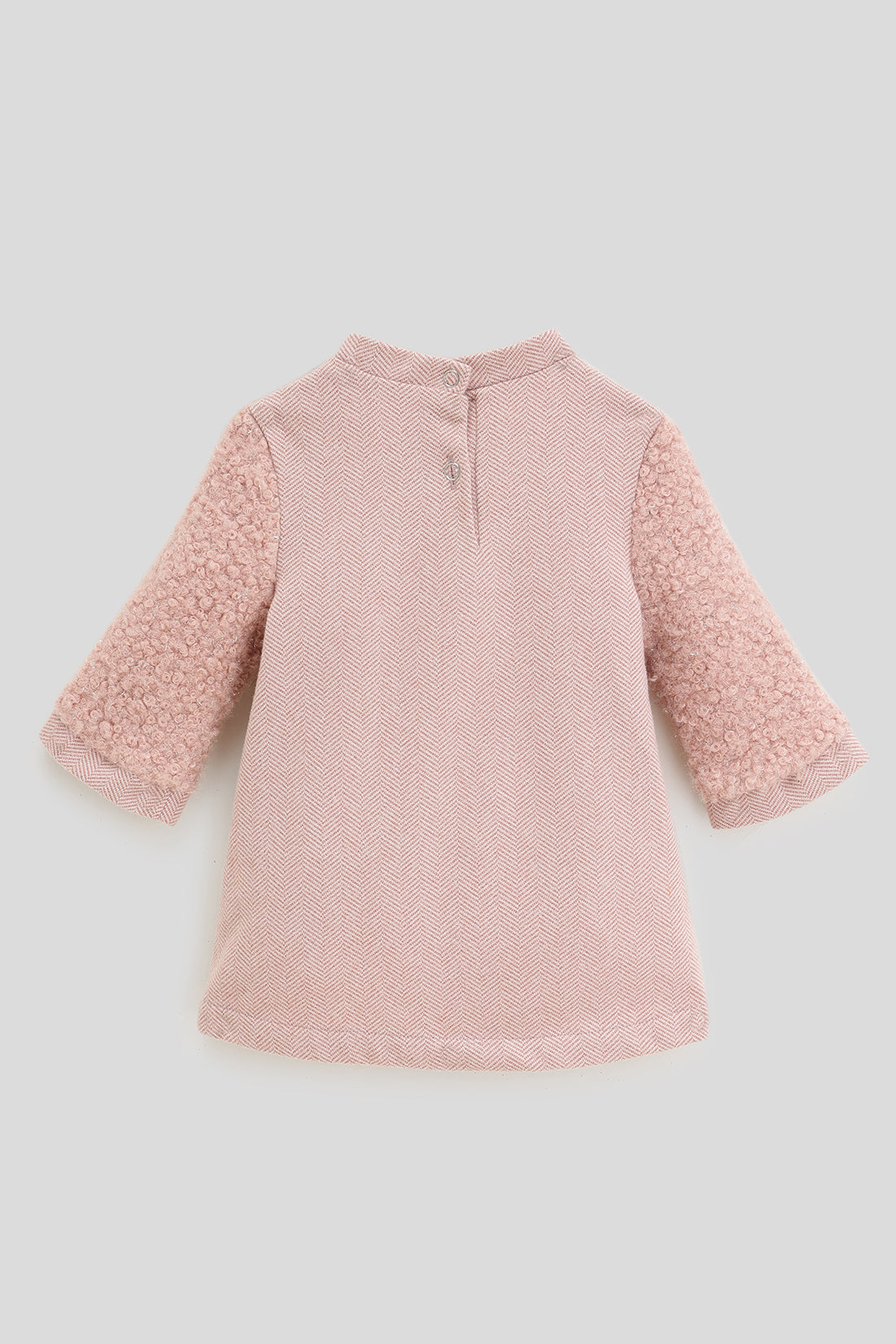 Baby Girls Rust Dress – Full Sleeves