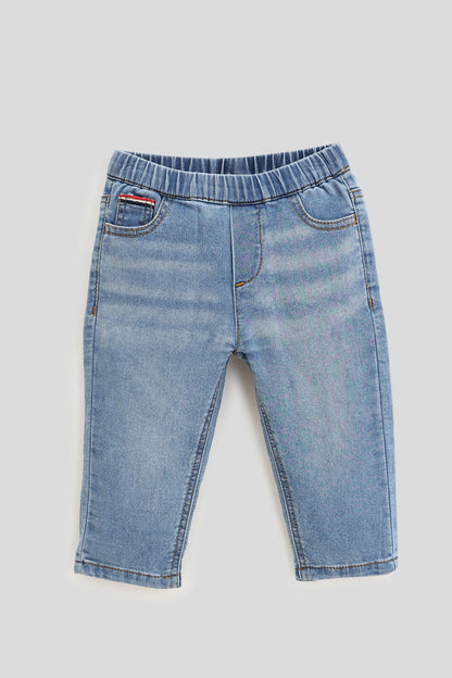 Baby Boys Blue Comfortable Denim Jeans