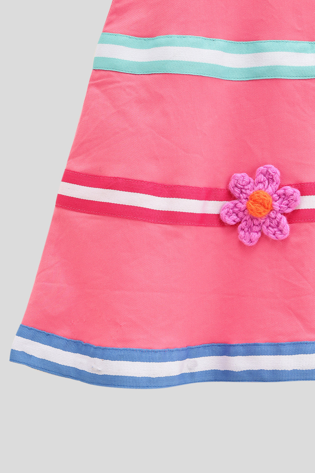 Baby Girls Pink Sleeveless Dress