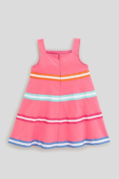 Baby Girls Pink Sleeveless Dress