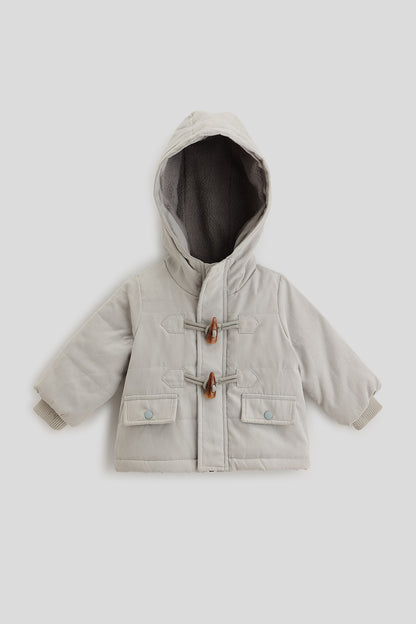 Baby Boys Mint Hooded Jacket