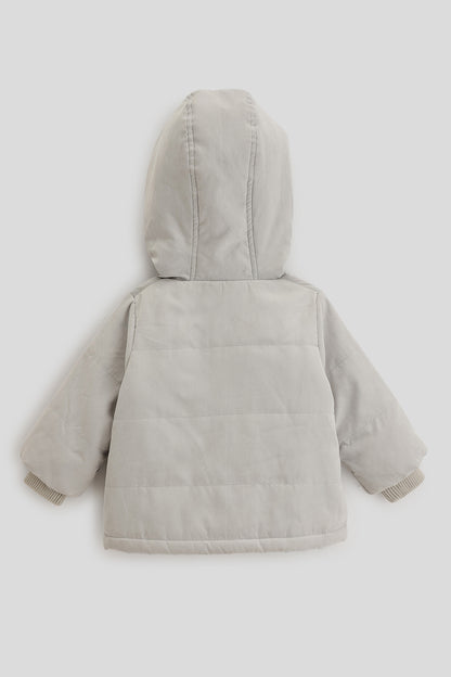 Baby Boys Mint Hooded Jacket