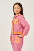 One Friday Girls’ Pink Bouclé Jacket