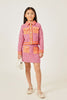 One Friday Girls’ Pink Bouclé Jacket