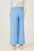 Girls Blue Trouser with Buttoned Waist
