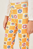 One Friday Girls Multi-Color Floral Print Jeggings