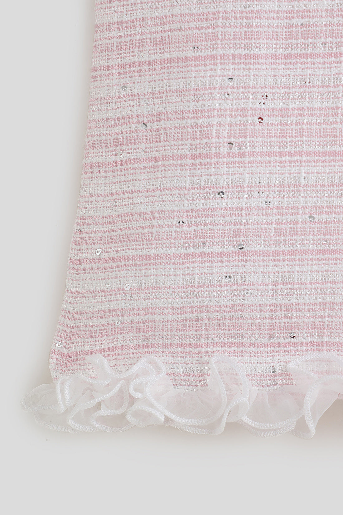 Baby Girls Pink Solid Dress