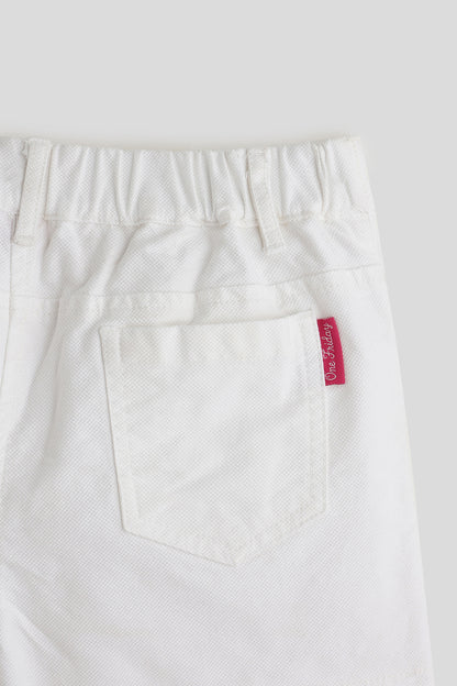 Girls Off White Short