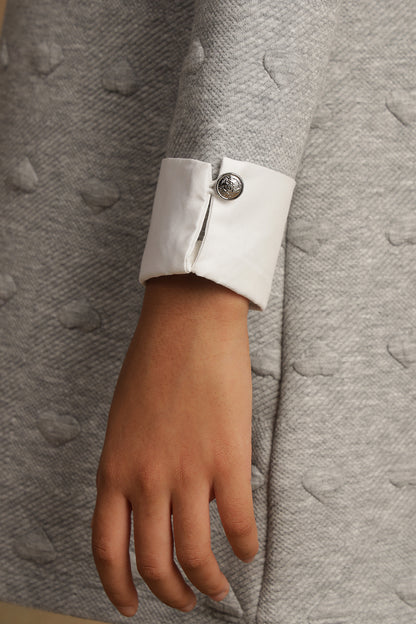 Kids Girls Grey T-Shirt Dress