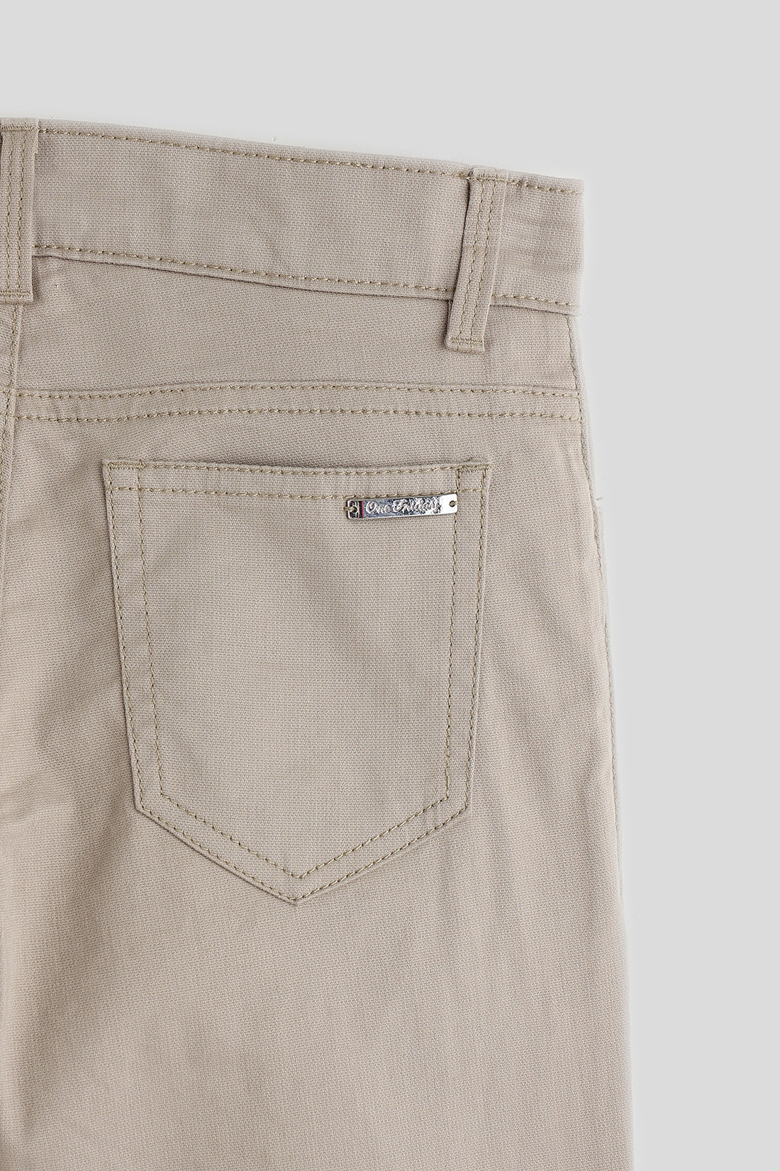 One Friday Boys Sand Solid Trouser