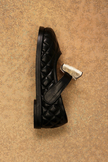 One Friday Girls Black Party Wear Bellies