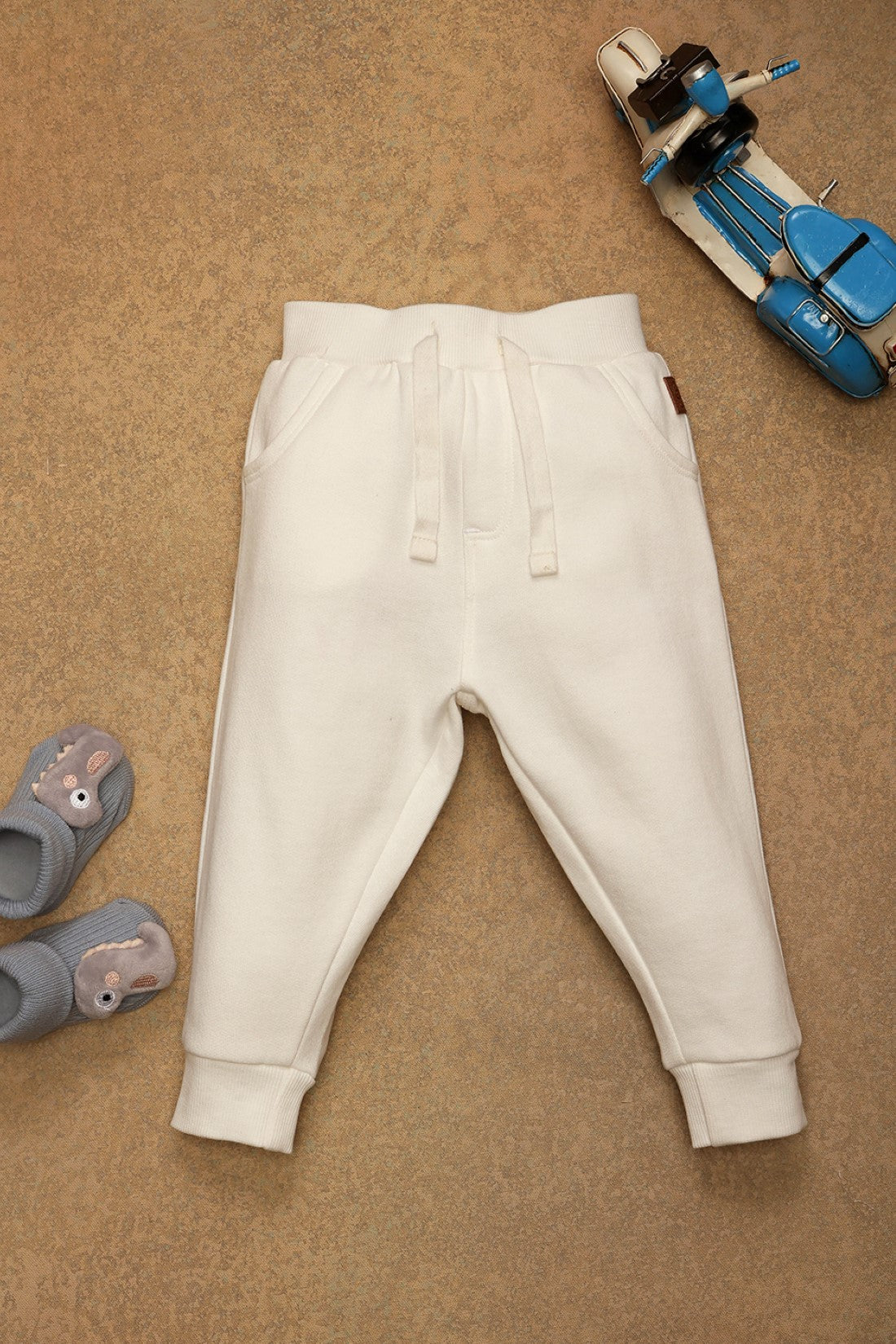 Baby Boys Off White Trouser