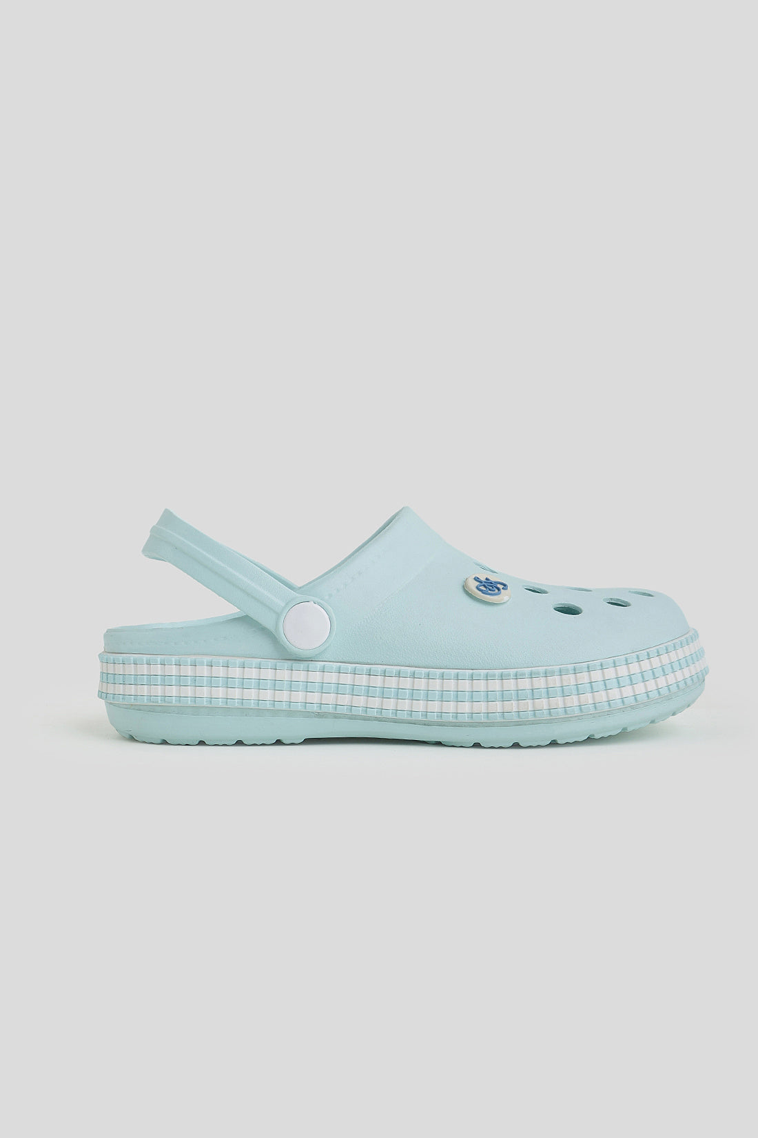 Unisex Aqua Blue Clogs with Strap – Lightweight Soft & Breathable | One Friday