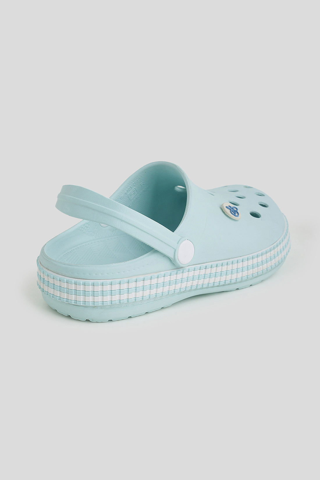 Unisex Aqua Blue Clogs with Strap – Lightweight Soft & Breathable