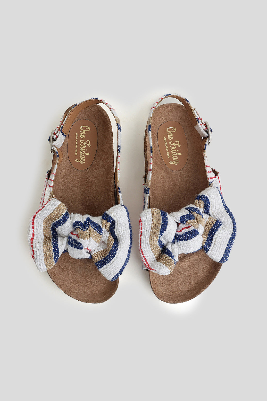 One Friday Girls Multi Solid Sandal