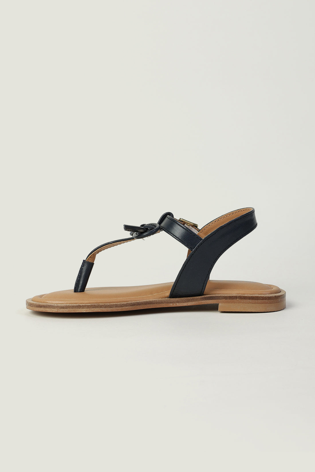 One Friday Girls Navy Blue Solid Sandal