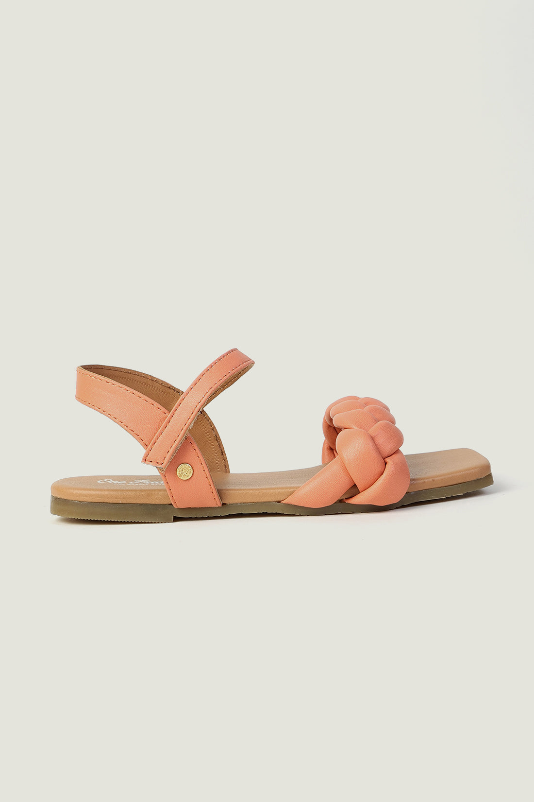 Orange Braided Sandals | Girls' Sandals – One Friday