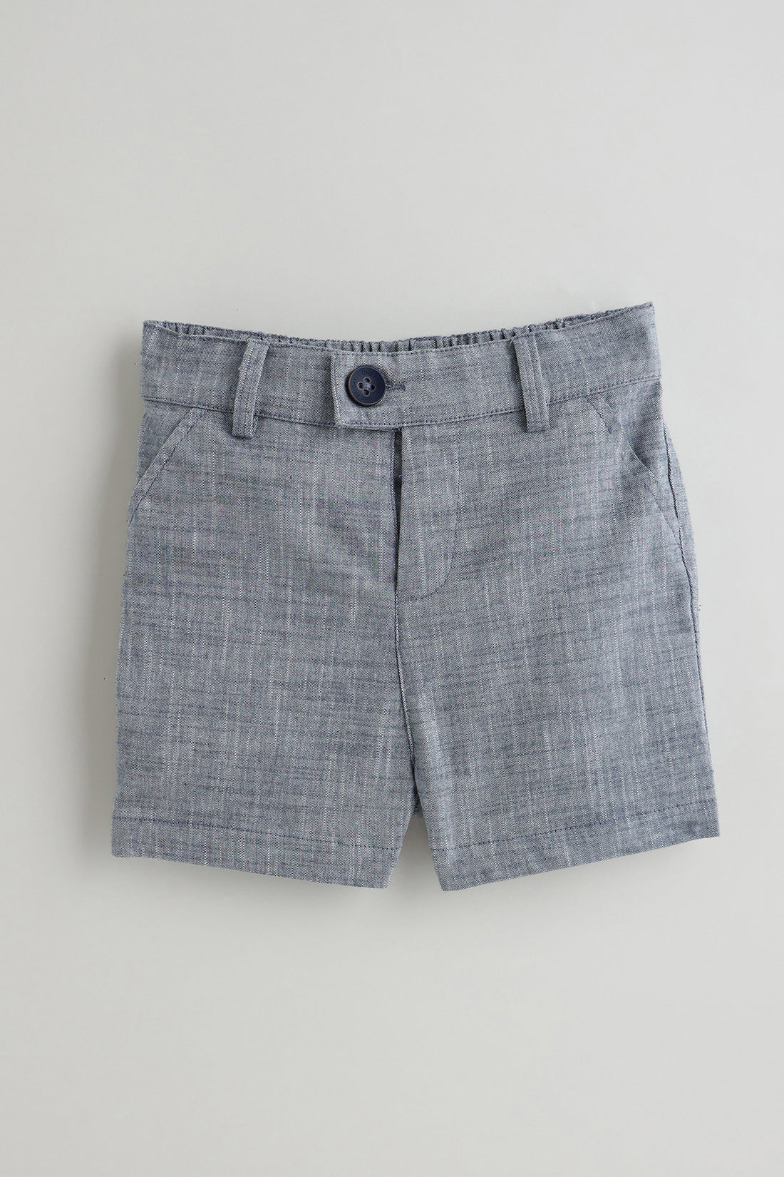 Kids Boys Blue Regular Long Sleeve Solid Three-Piece Set by One Friday