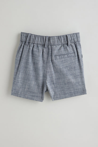 Kids Boys Blue Regular Long Sleeve Solid Three-Piece Set by One Friday