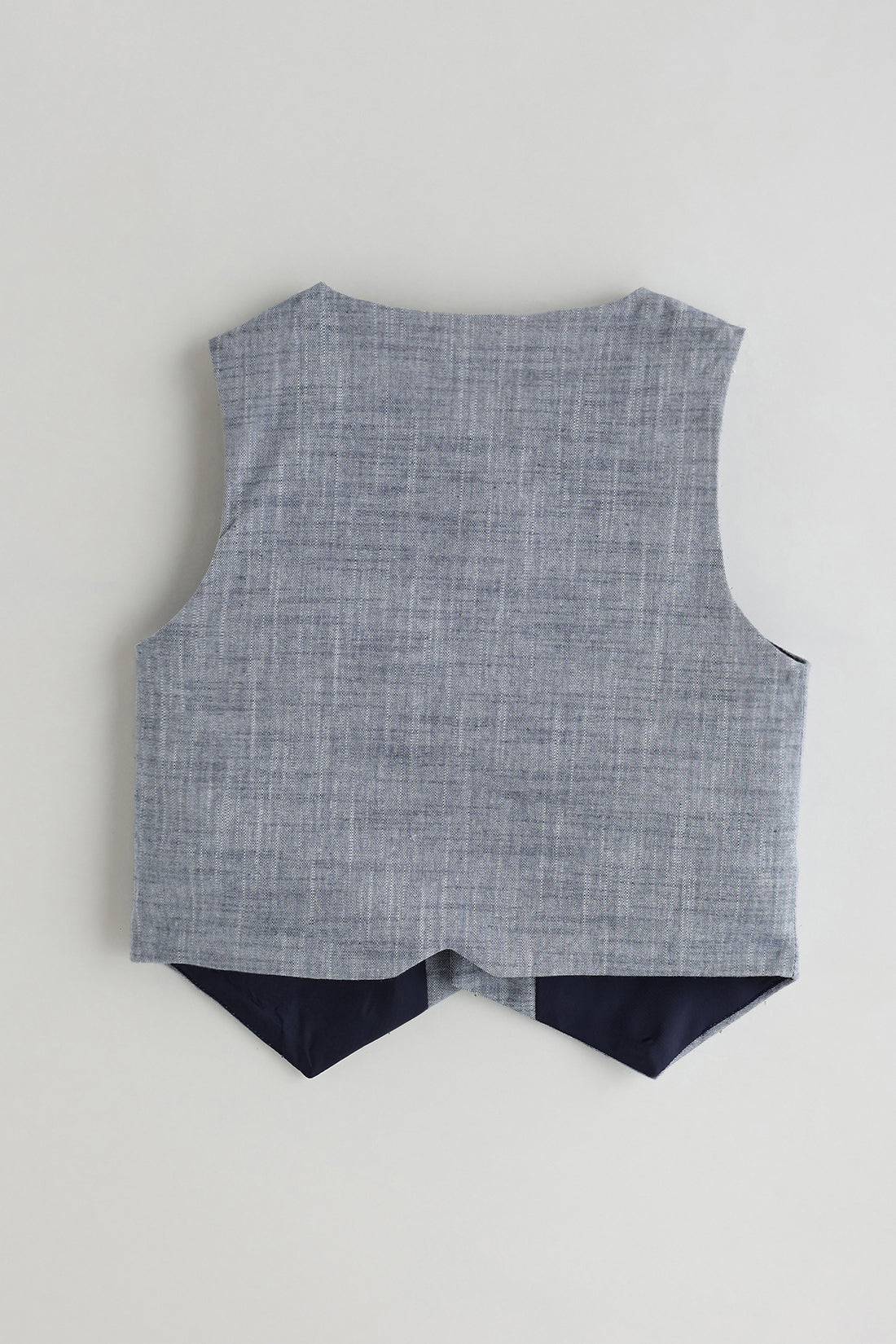 Kids Boys Blue Regular Long Sleeve Solid Three-Piece Set by One Friday