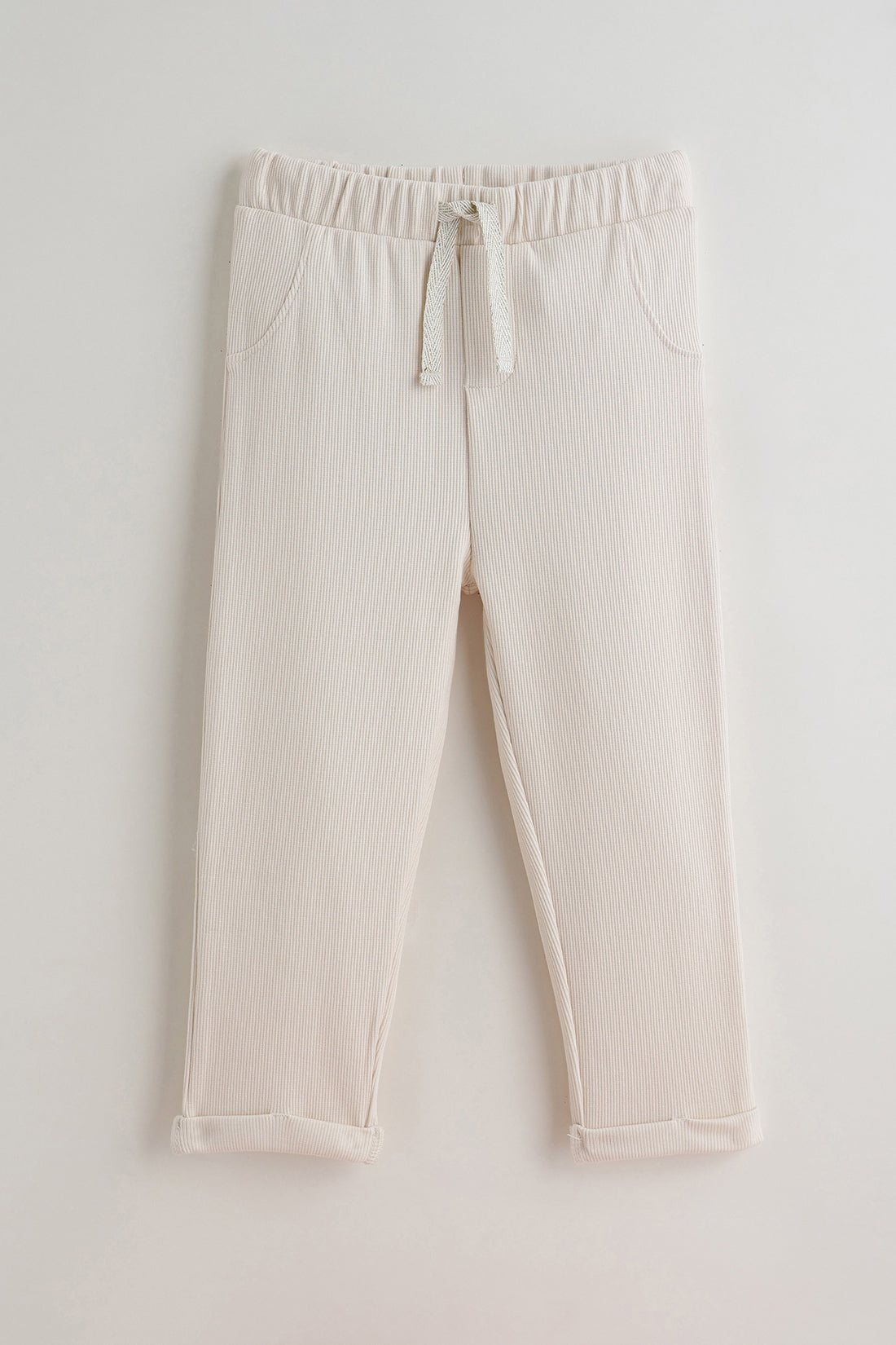 Kids Girls Pink Regular Fit Full Sleeve Solid Top with Leggings by One Friday