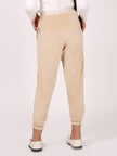Beige Relaxed Trousers - One Friday World