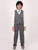 One Friday Grey Check Mickey Trouser
