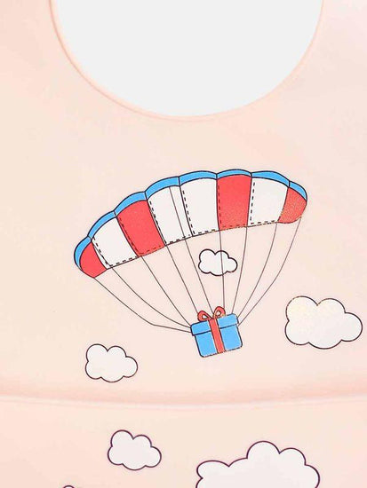 Pink Parachute Bib - One Friday World