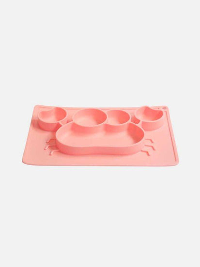 Pink Crab Silicon Plate - One Friday World