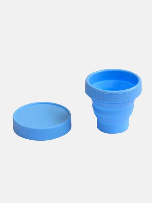 Blue Silicon Snack Cup