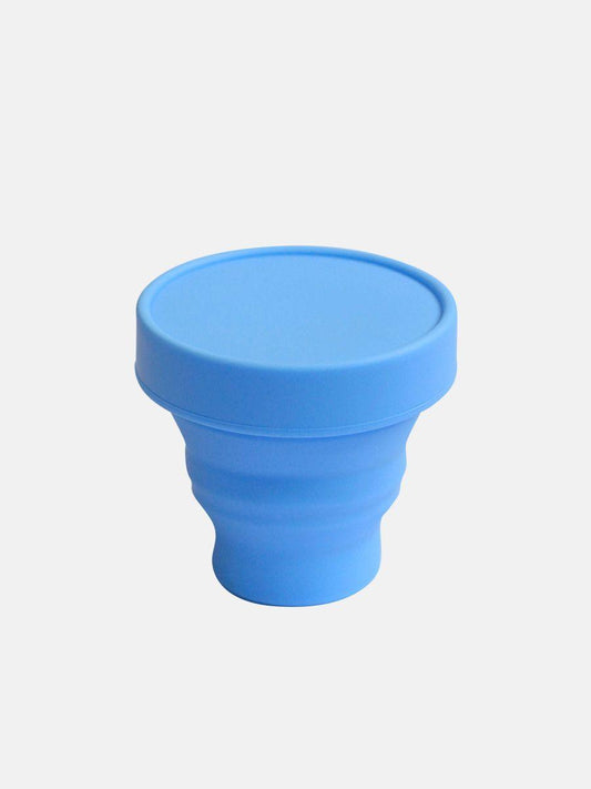 Blue Silicon Snack Cup