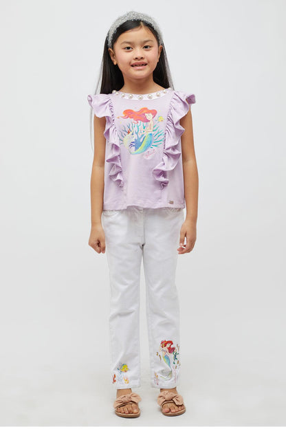 One Friday Lilac Mermaid Top - One Friday World