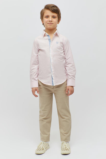 One Friday Casual Pink Shirt - One Friday World