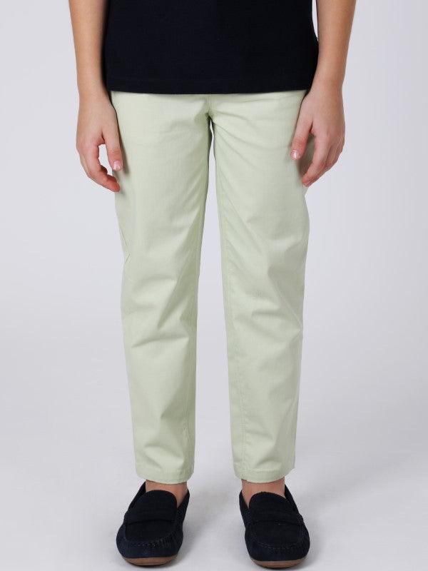 Mint Solid Trouser - One Friday World