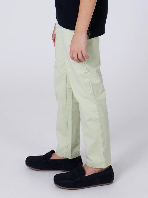Mint Solid Trouser - One Friday World