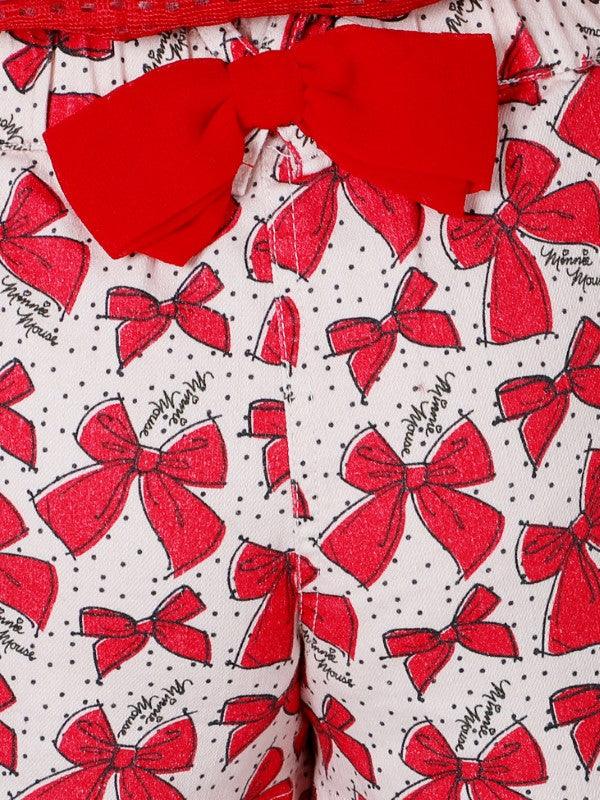 Red Printed Short - One Friday World