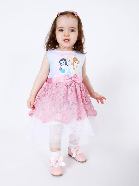 Pink Princess Infant Dress