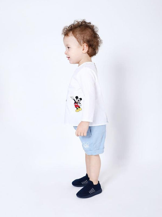 White Mickey Infant Shirt