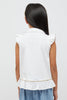 One Friday Crisp Off White Top