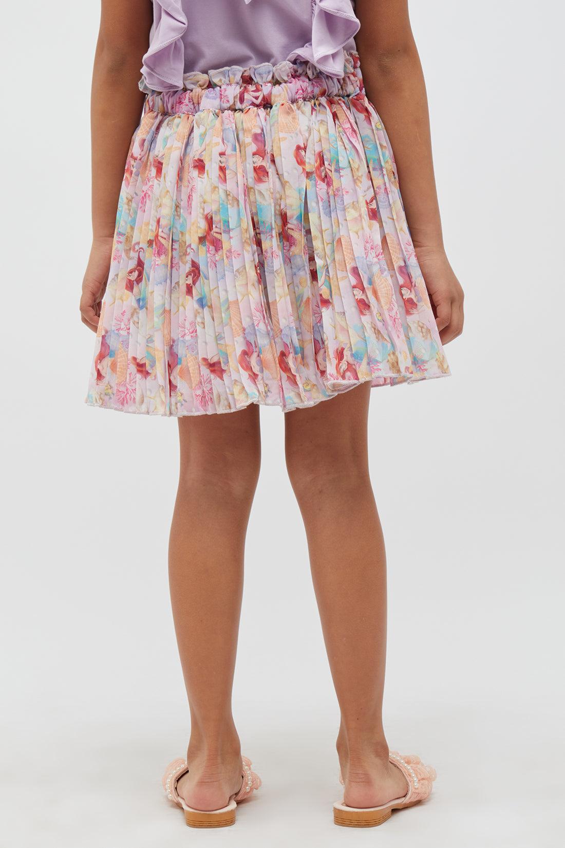 One Friday Pink Pleated Skirt - One Friday World