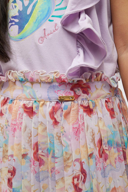 One Friday Pink Pleated Skirt - One Friday World