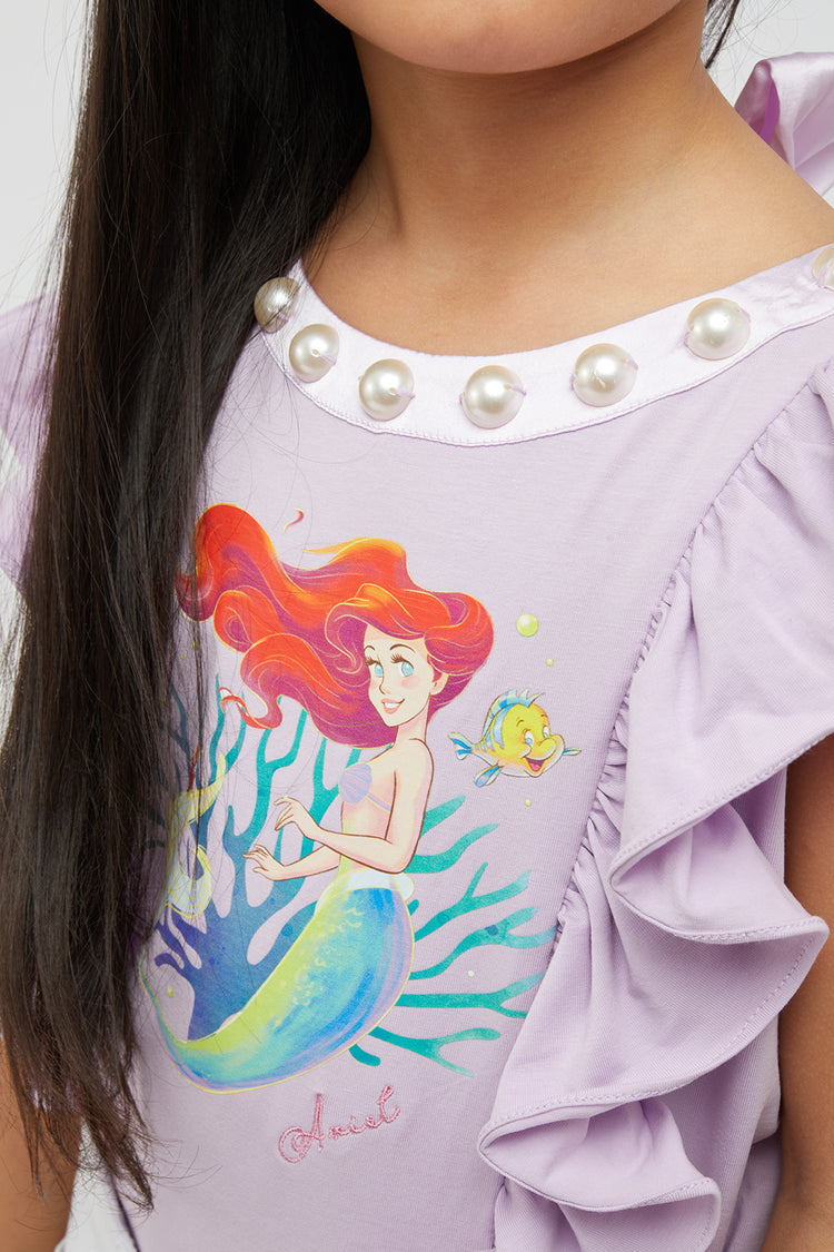 Lilac Mermaid Top
