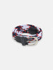 Red and blue Pattern belt - One Friday World