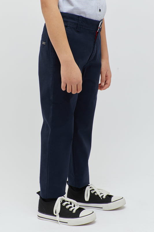 Classic Navy Blue Trouser