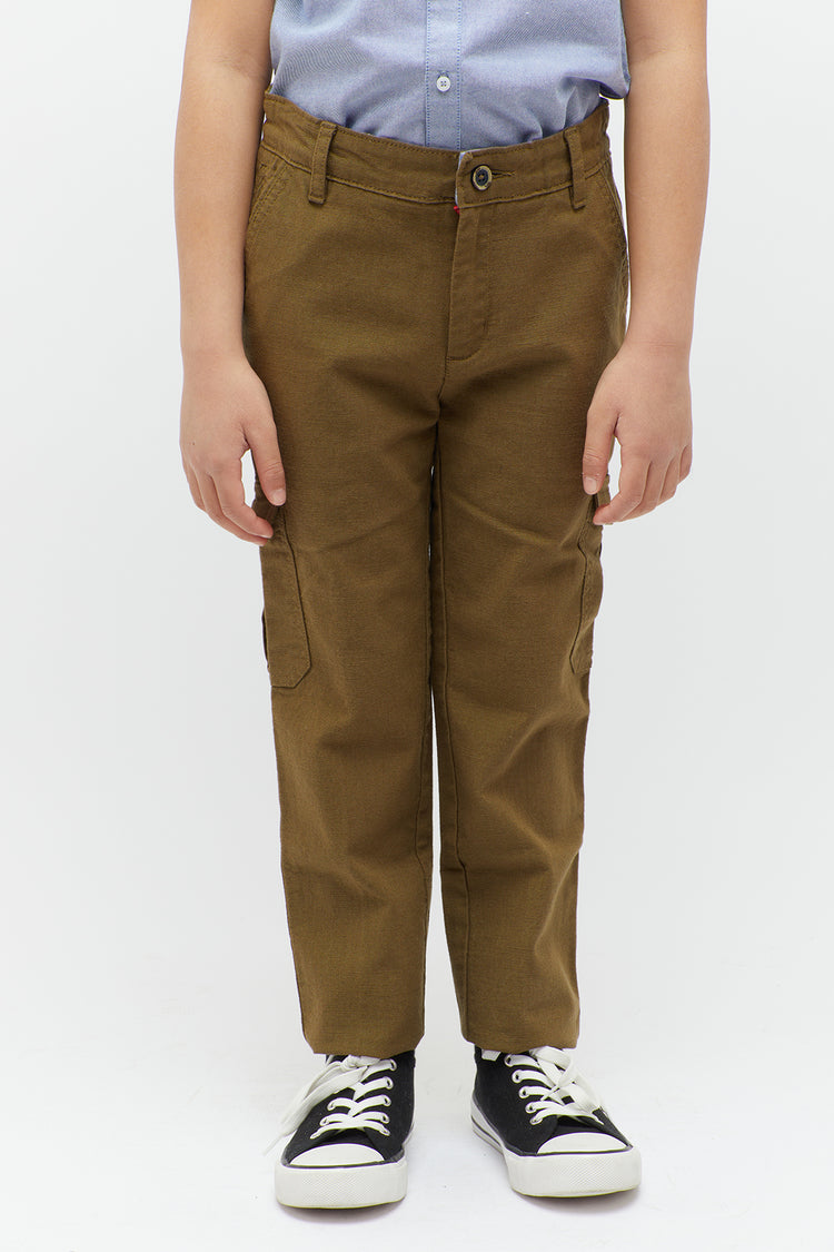 Olive Green Pocket Trouser