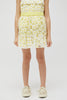 One Friday Yellow Ruffles Skirt